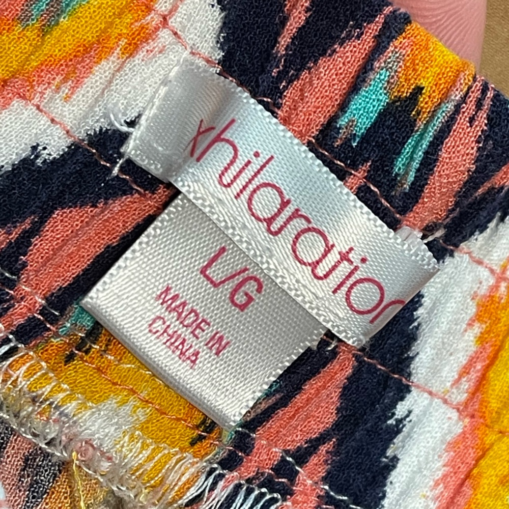 Xhilaration Boho Flowy Beachy Mini Skirt Sz L - Picture 2 of 7